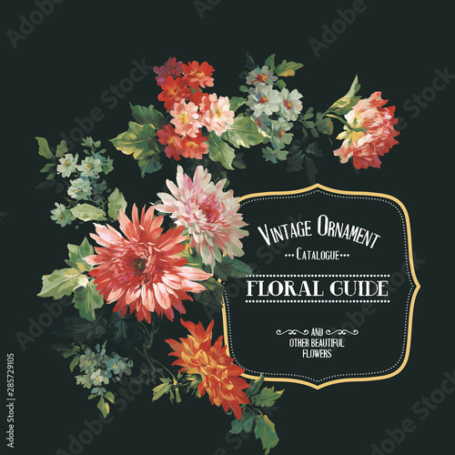 Beautiful flowers for your design and greeting cards for the holiday