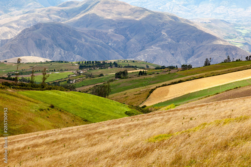 Andean landscape, province of Imbabura and Carchi, Ecuador Andean landscape, province of Imbabura and Carchi, Ecuador