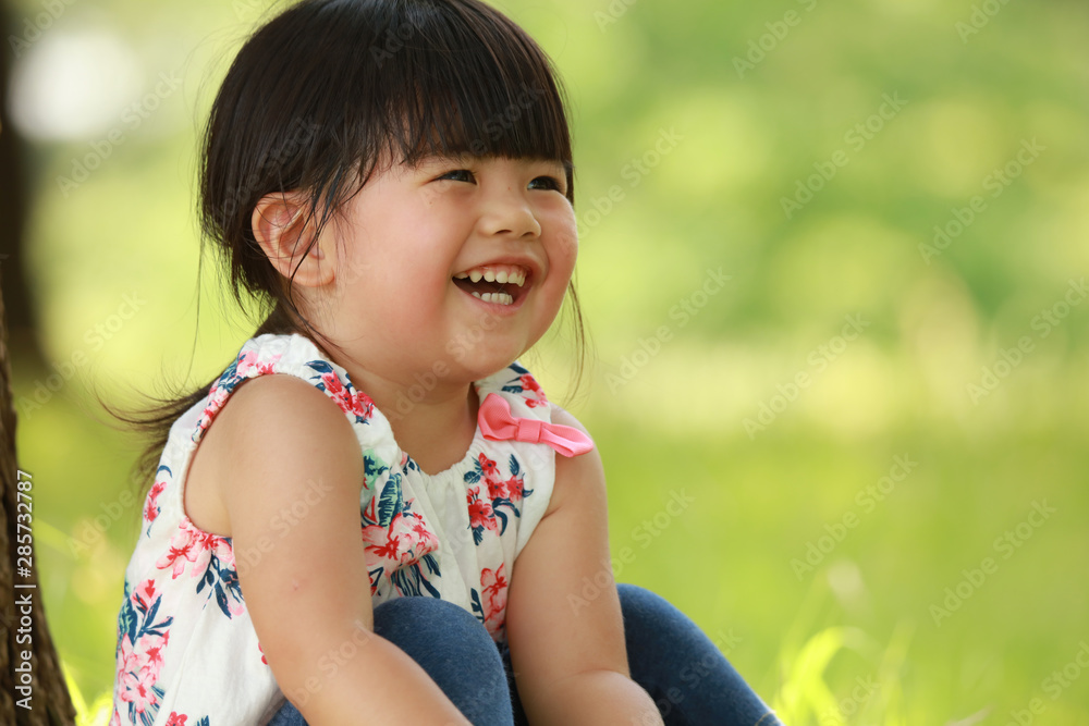 笑顔の女の子 笑顔の女の子