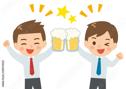 飲み会　男性