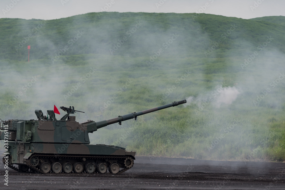 陸上自衛隊 自走砲 陸上自衛隊 自走砲