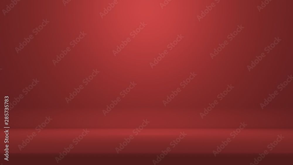 Red room with lighting 3d rendering Red room with lighting 3d rendering