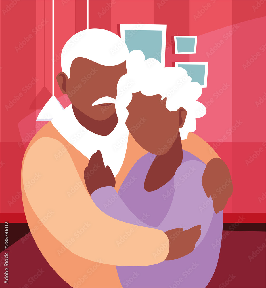 happy grandparents day flat design happy grandparents day flat design