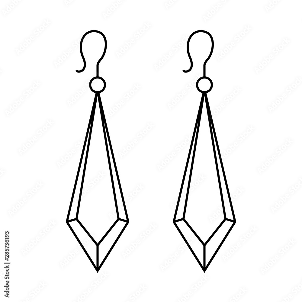 abstract outline jewelry abstract outline jewelry