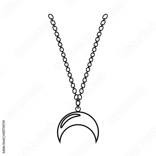 abstract outline jewelry