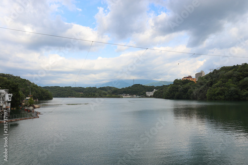 恵那峡（岐阜県恵那市）,enakyo,ena city,gifu pref,japan photo