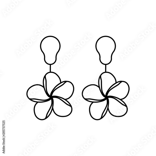 abstract outline jewelry