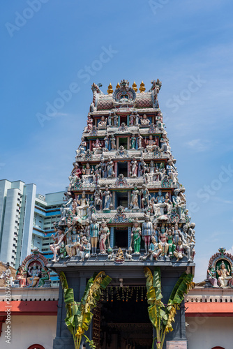 Entrance tower of Sri Maria...