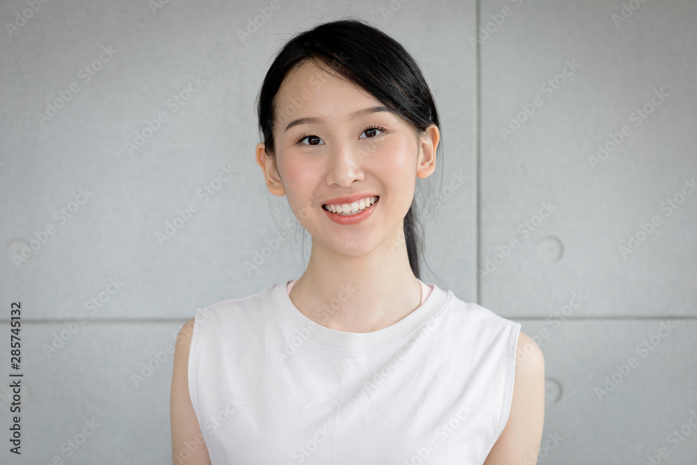 Portrait of beautiful Asian woman. Portrait of beautiful Asian woman.