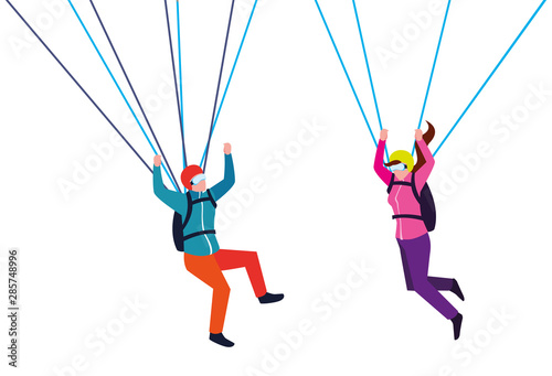 people extreme sport and lifestyle