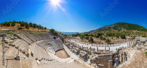 Odeon Theater in ancient city Ephesus,