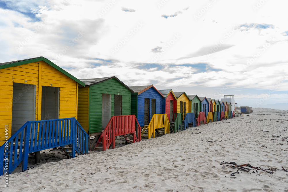 Naklejka premium Südafrika Tafelberg Kapstadt Waterfront Muizenberg