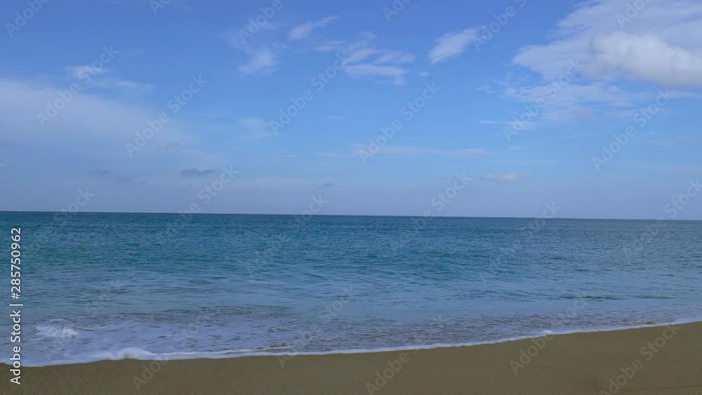 waves on Mai Khao beach close Phuket airport waves on Mai Khao beach close Phuket airport