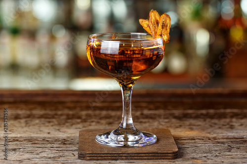 Obraz na plátně Cocktail on the basis of sherry