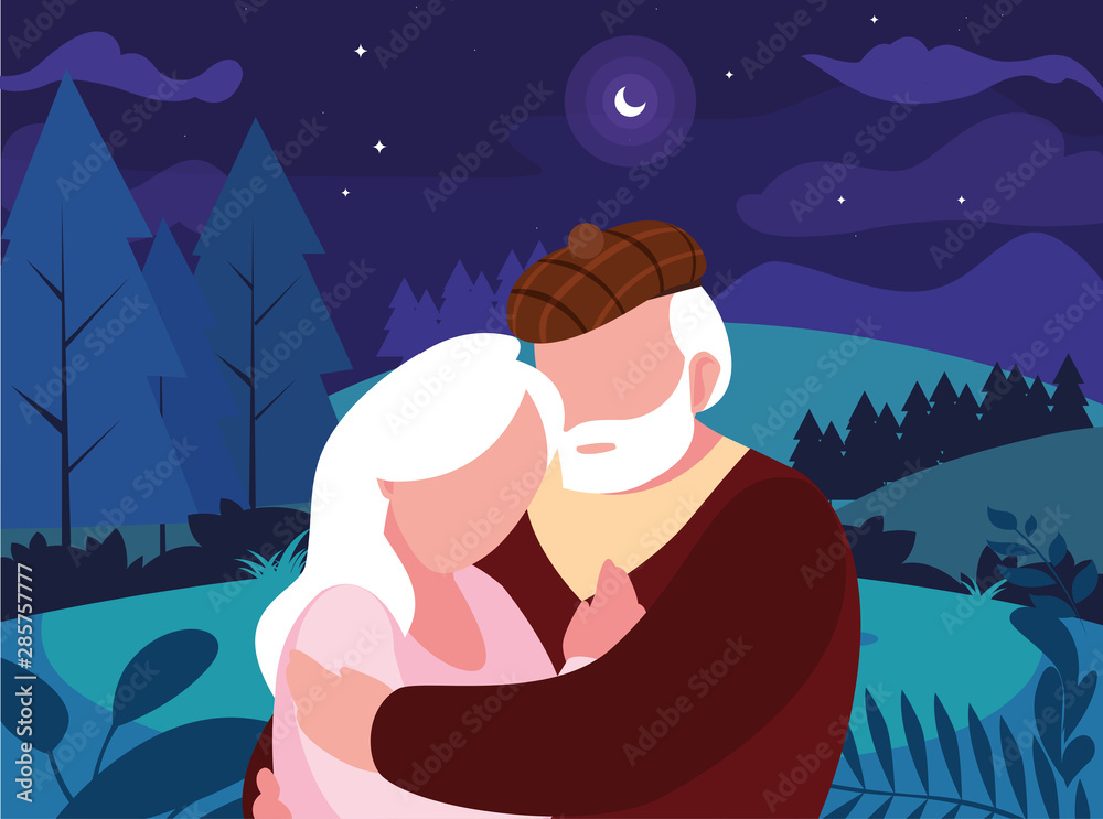 happy grandparents day flat design happy grandparents day flat design