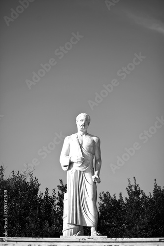 Hippocrates statue photo