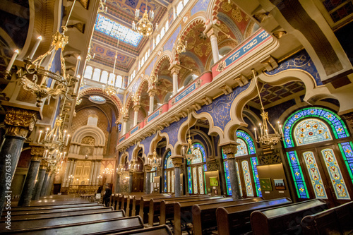 Die Jerusalemsynagoge in Prag, Tschechische Republik photo