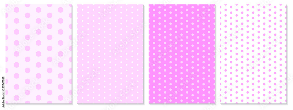 Polka dot pattern vector. Baby background. Polka dot pattern vector. Baby background.