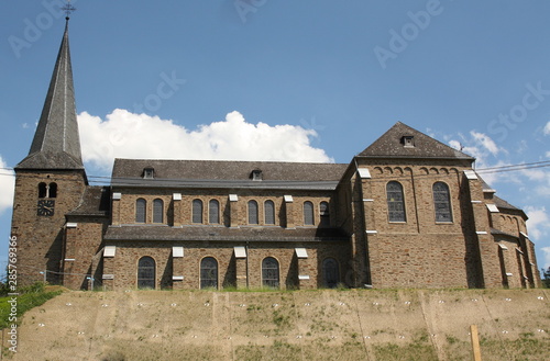Maria himmelfahrt from the 13th century in Waldbreigbach. Germany photo
