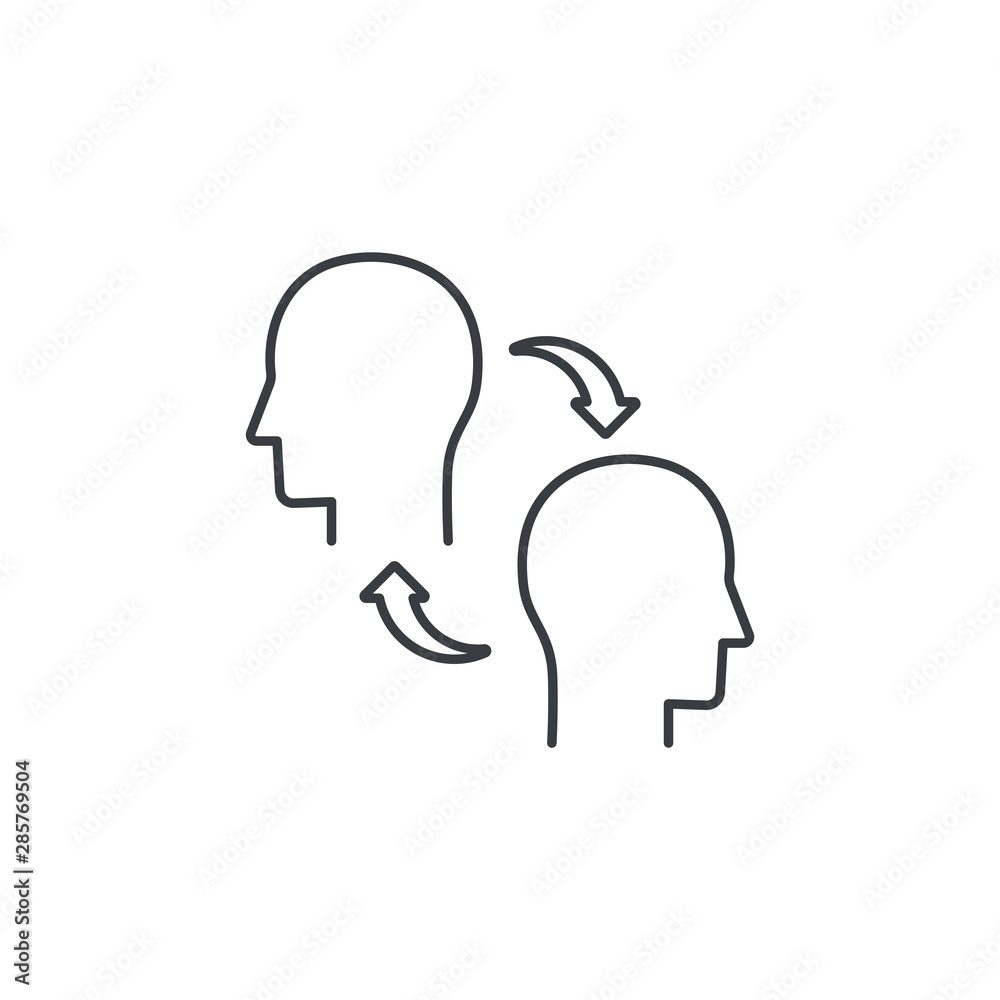 Relationship icon suitable for info graphics, websites and print media and interfaces. Peer To Peer icon Relationship icon suitable for info graphics, websites and print media and interfaces. Peer To Peer icon