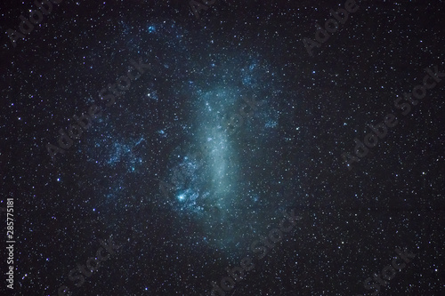Magellanic Cloud in the southern hemisphere night sky seen in Western Australia photo