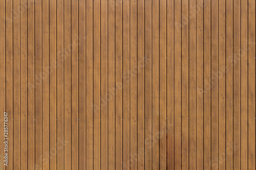 Old wood plank texture background. close up of wall made of wooden planks. Wood panels can be used as wallpaper photo