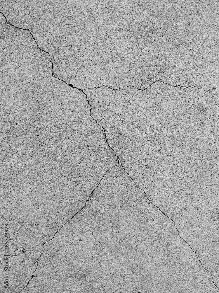 Fototapeta premium crack concrete floor texture