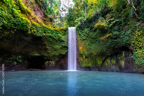 Tibumana waterfall in Bali island, Indonesia. photo