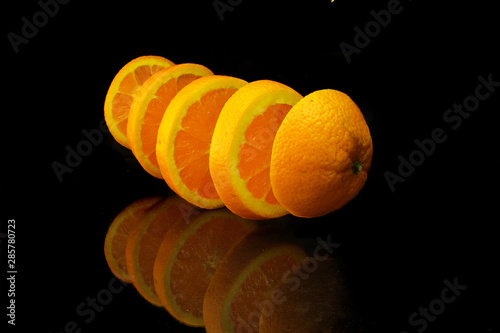 Suspended Sliced Orange