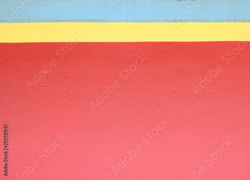 colorful concrete wall minimalism style