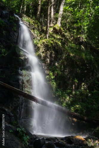 Wandern im Schwarzwald durch Wald und an Flüssen © donarstein