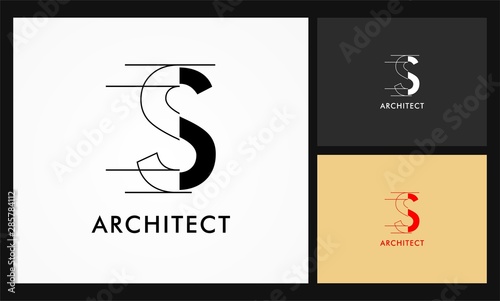 s architect vector logo