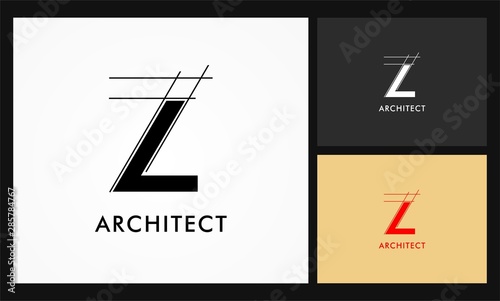 z architect vector logo