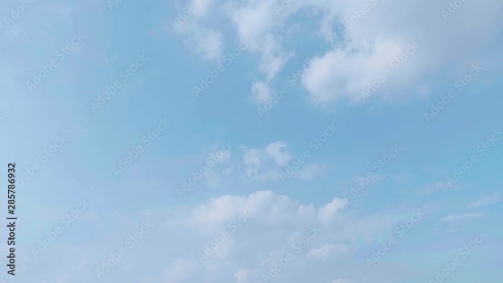 blue sky with clouds