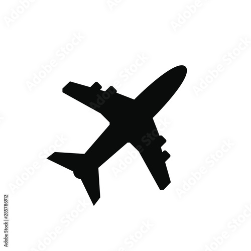 vector illustration of airplane