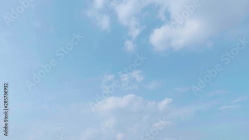 blue sky with clouds