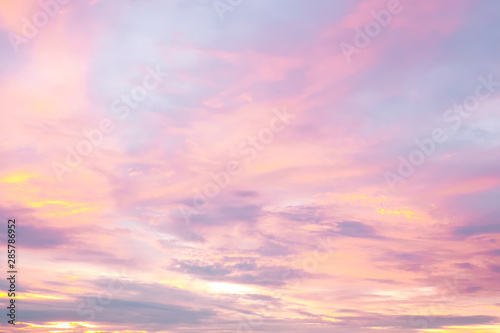 twilight sky with clouds for background © Kenstocker