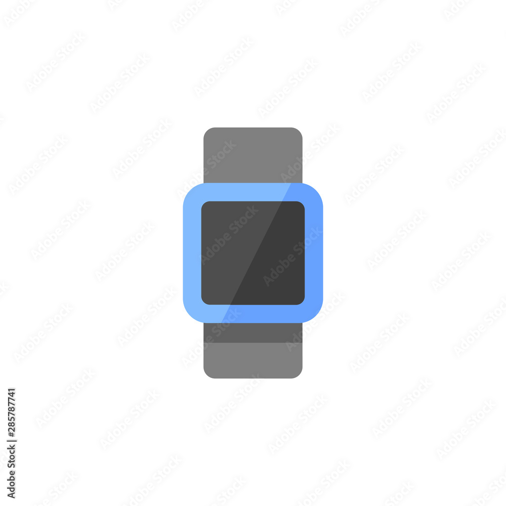 Smart watch isolate white background. Vector. Smart watch isolate white background. Vector.