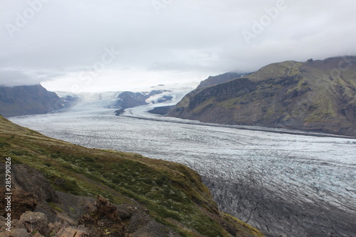 Gletscherauslauf Island