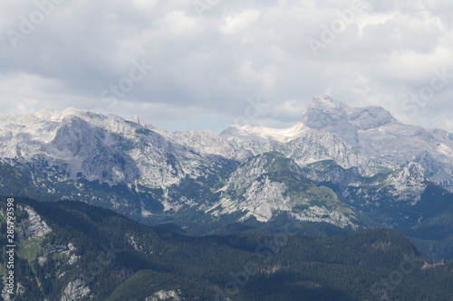 Scenic view of mountains, Julian Alps, Slovenia © Steven