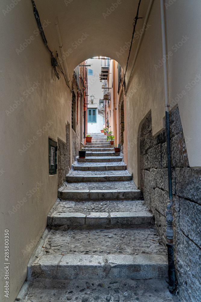 Just one of many street views in Cefalu