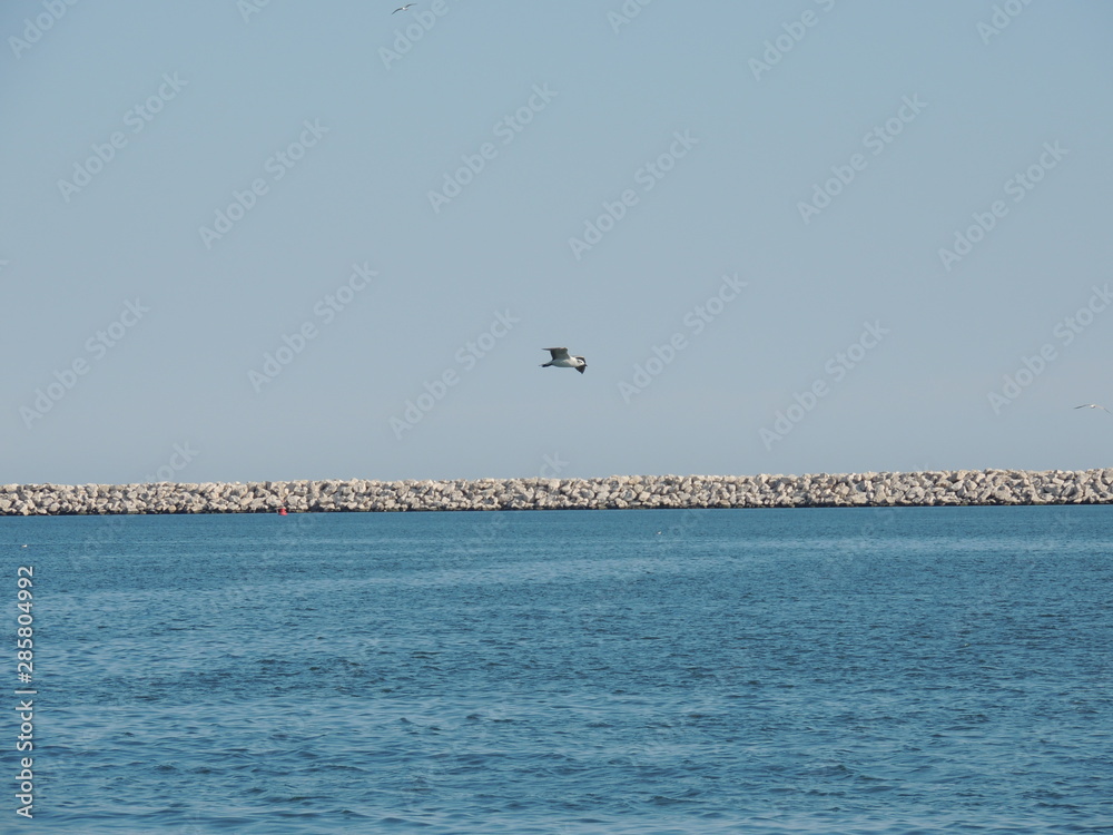 Fototapeta premium Mediterranean Sea - Coast of Mersin