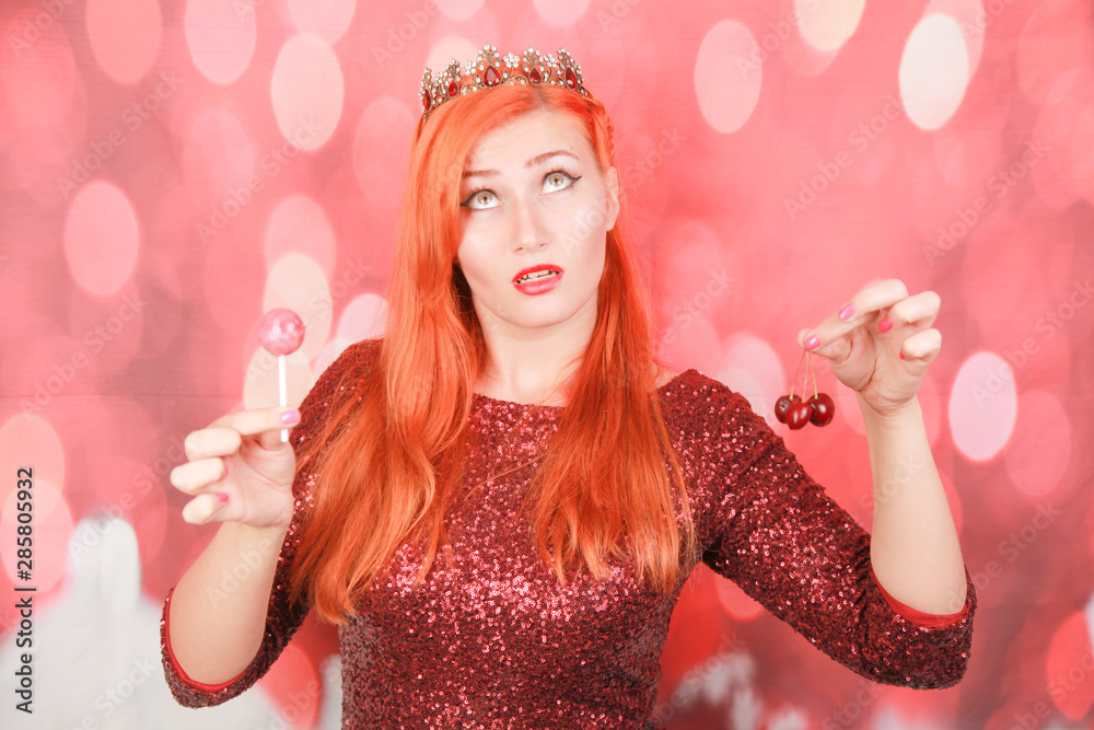 plus size woman loves sweets and hates fruits and berries plus size woman loves sweets and hates fruits and berries