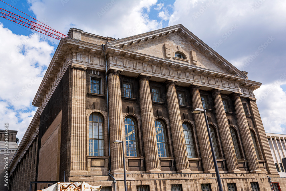 Facade of the Pergammonmuseum in Berlin.