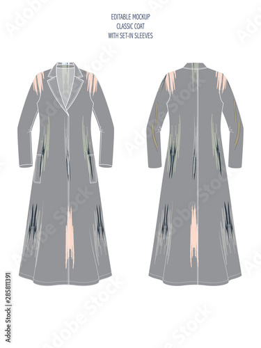 CUSTOMIZABLE VECTOR GARMENT TEMPLATE