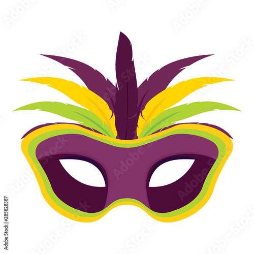 Abstract carnival mask