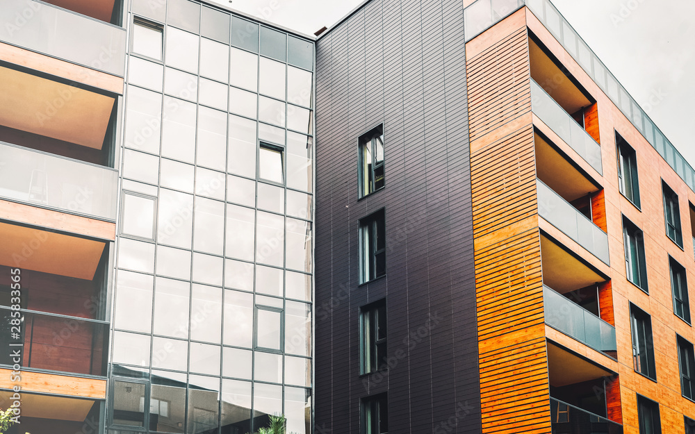 Europe Architectural apartment buildings quarter Europe Architectural apartment buildings quarter