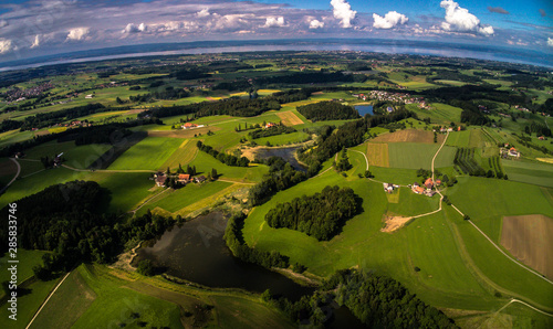 Canvastavla Drohnen Foto