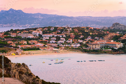 Landscape and scenery Baja Sardinia luxury resort