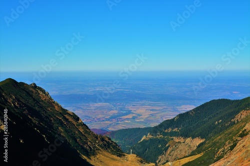 landscape in Fagaras mountains